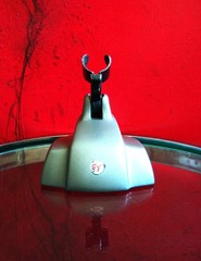 Vintage 1950’s Electro Voice 420 microphone desk stand w mic clip 419 666 655C 1