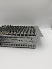 Behringer Eurorack UB2222FX-PRO 22-Input Rack Mixer 24-Bit FX Powers On As-Is