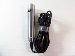 Vintage Sears DYNAMIC Microphone 200 OHMS 84-23410 Silver, FREE 2-3 Day Ship!!!