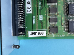 Yamaha MY8-TD TDIF-1 8ch Digital I/O Expansion Card Word Clock Out 25-pin D-Sub