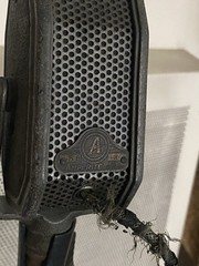 Vintage 1940’s AMPERITE RAH RIBBON MICROPHONE. Untested