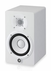 Yamaha HS5 W Powered Studio Monitor 70W Amplified ONE PIECE Speaker – WHITE