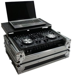 Harmony HCDNMC6000LT Flight Glide Laptop Stand DJ Case for Denon DN-MC6000 New