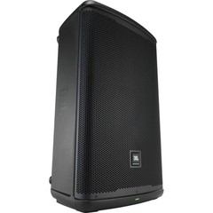 JBL EON715 15″ 1300W Powered PA Speaker Pair, Bundle with Stands and Cables