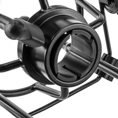 H&A Microphone Suspension Shockmount (Black Matte) for Electro-Voice RE20 / RE27