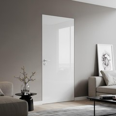 Decorative MDF Wall Panels: Glossy White 10-Pack PVC Finish DIY