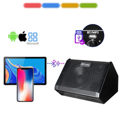 Coolmusic DM80 80W Bluetooth Personal Monitor Amplifier Electric Drum Amplifier