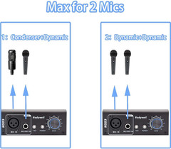 2026 Upgraded RO03 Mic Preamp, 120Db EIN Ultral Low Noise Booster, for Dynamic &