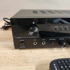Donner MAMP2 Stereo Audio Amplifier 600W Peak for Home Karaoke Theater Speakers
