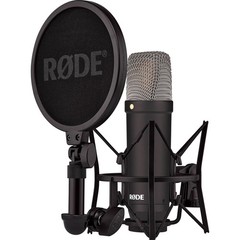 Rode NT1 Signature (Black) Mic + AI-1 USB Interface + Stand + Cans50 Headphones