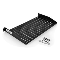 NEW Pyle 1U Server Rack Shelf Universal Device Mounting Tray PLRSTN14U