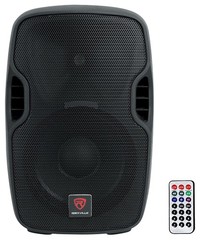 Rockville BPA10 10″ 400W Peak Powered PA DJ Speaker with 10 inch, Black