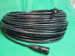 100 Ft CAT 5e STP Shielded Ethernet Black Cable w/Neutrik EtherCon RJ45 plugs.