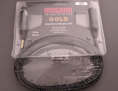 New Mogami GF Gold Analog Ref Microphone Cable 6 Ft