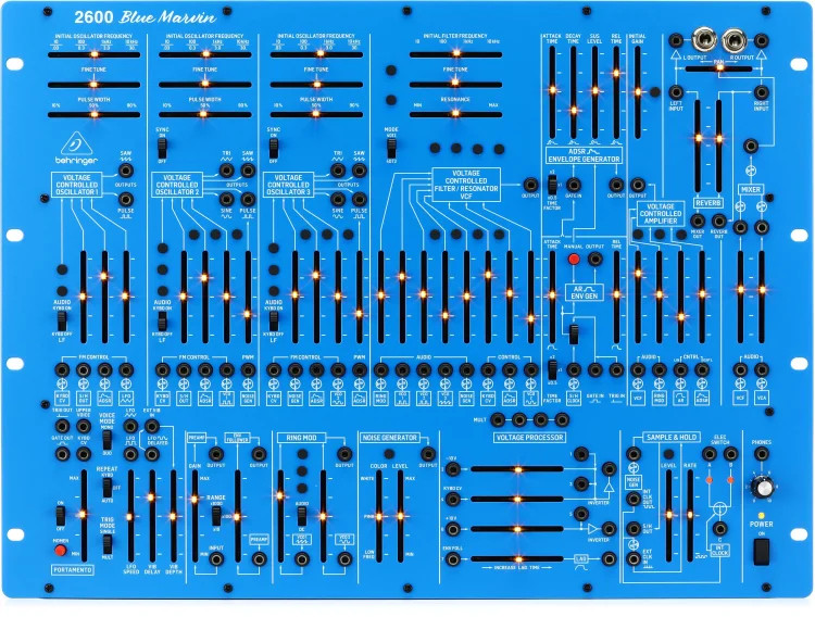 Behringer 2600 Blue Limited-Edition Analog Semi-modular Synthesizer