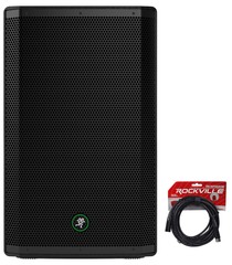 Mackie Thrash215 15″ 1300W Powered Active DJ PA Speaker + XLR Cable Thrash 215