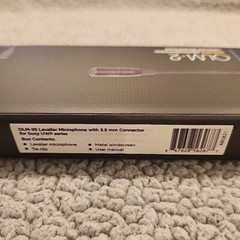 SONY UWP Lavalier Microphone Senal OLM-2S with 3.5mm Locking Connector BRAND NEW