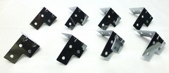 (8) Eight 6 Hole Medium Brace for ATA Flight Case – Chrome Finish