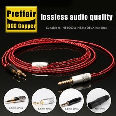 Headphone Earphone Cable For Hifiman Sundara Ananda HE1000se HE6se DEVA he400se
