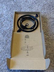 Newopenbox Blue Radius III Microphone Shock Mount w/ Thread Adapter, Black Metal