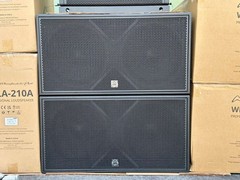 (4) Wharfedale Pro WLA-210A Line Array W/ (2)WLA-218BA 18″ Sub #6190 (THS)