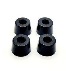 1/2″ Tall x 3/4″ Round Heavy Duty Rubber Equipment Feet Steel Washer Bumpers