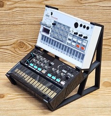 2 Tier Desktop Stand for Korg Volca Sample Sampler Mix Modular Generator Synth