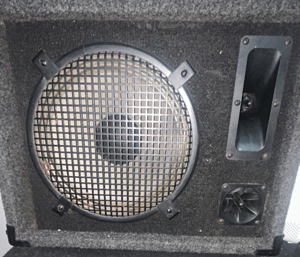 Gemini HT-112 PA Speaker Wired Passive 250W Black Pro Audio Enclosure