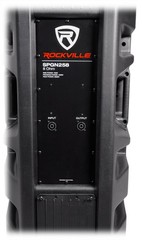 Pair Rockville SPGN258 Dual 15” 3000w 8-Ohm Passive DJ PA Speaker/ABS Cabinet
