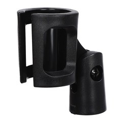 4 Pcs Adjustable Microphone Clip Holders for Wired/Wireless Mics