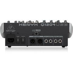 Behringer XENYX Q1204USB Analog Mixer with USB/Audio Interface – Wireless Ready