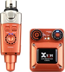 Xvive U45 Wireless In-ear Monitoring System – 5.8GHz, Orange, Sweetwater