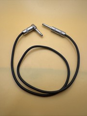 Mogami 2552 Instrument Cable 30” Neutrik 1/4” Straight Right Angle Guitar
