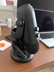 Blue Yeti Professional USB Condenser Microphone Multi-Pattern Blackout