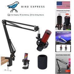 QuadCast 2 Boom Arm, Mic Arm Microphone Arm for HyperX QuadCast 2 with HyperX