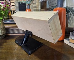 3U 83HP Eurorack Wooden Enclosure Stand – Synthesizer Modular Wood Case/Rack