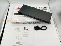 DBX 223XL with XLR Connectors Crossover Stereo 2-Way/Mono 3-Way 110V 50/60Hz NEW