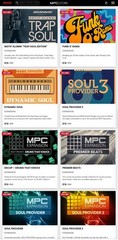 100+ Akai MPC Expansions for MPC Live, XL, Key on 256 GB SSD