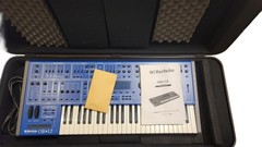 Oberheim OB-12 Virtual Analog Synthesizer 100V Hard Case Tested Working AC100V