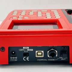 Fostex MR-8 Digital Multi-Track Recorder Red w/ Power Adapter TESTED Please Read