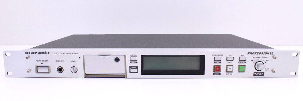 Marantz PMD570 Solid State Recorder w/ Power Cable – Tested