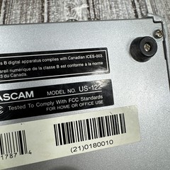 Tascam US-122 USB 2.0 Audio/MIDI Interface External Sound Card 4 Aux Mic Guitar