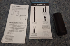 Ultimate Support SP-90B Telelock Speaker Pole #17681 SP-90 Black