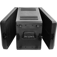 6U Rack Case Shallow 12″ Depth, 19″ Rackmount Flight Case Watertight Dust-Proof