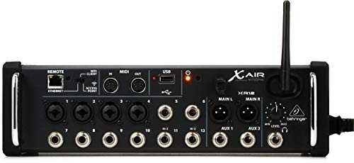 Behringer XR12 12-Channel Digital Mixer with Built-in MIDAS Microphone Preamps