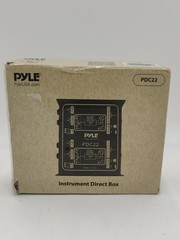 Pyle-Pro Easy to Use 1/4“ Instrument To Balanced Unbalanced (1/4“/XLR) Direct