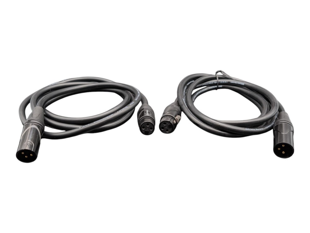 Cable Matters 2-Pack Premium XLR to XLR Cables – 6ft, Male to Female Microphone