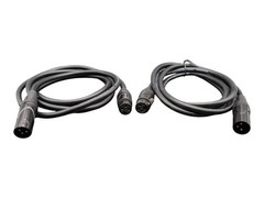 Cable Matters 2-Pack Premium XLR to XLR Cables – 6ft, Male to Female Microphone