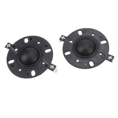 2PCS Tweeter Diaphragm Soft Sound Quality For 4 Inch Tweeter Easy To Use
