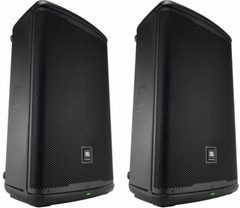 2x JBL EON715 15″ 2-Way PA / DJ Portable Speaker w/ Bluetooth and DSP 1300W MINT